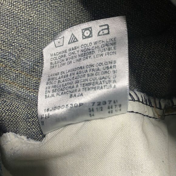 LEE Premium Select Jeans Regular Fit Straight Leg Stretch Mens 32x34 Blue Denim - Picture 9 of 9